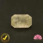 Certified Natural Yellow Sapphire (पुखराज) 6.07 Carat, 6.74 Ratti, Sri Lanka(सीलोन) (Untreated, Unheated) - Image 2