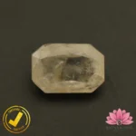 Certified Natural Yellow Sapphire (पुखराज) 5.09 Carat, 5.65 Ratti, Sri Lanka(सीलोन) (Untreated, Unheated) - Image 2