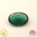 Certified Natural Emerald 6.12 Carat, 6.80 Ratti (असली पन्ना जाम्बिया) Zambian - Image 2