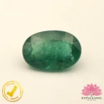 Certified Natural Emerald 5.62 Carat, 6.24 Ratti (असली पन्ना जाम्बिया) Zambian