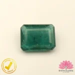 Certified Natural Emerald 7.14 Carat, 7.93 Ratti (असली पन्ना जाम्बिया) Zambian