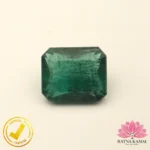 Certified Natural Emerald 5.91 Carat, 6.56 Ratti (असली पन्ना जाम्बिया) Zambian