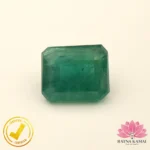Certified Natural Emerald 8.37 Carat, 9.30 Ratti (असली पन्ना जाम्बिया) Zambian - Image 2