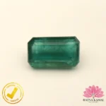 Certified Natural Emerald 6.30 Carat, 7.00 Ratti (असली पन्ना जाम्बिया) Zambian - Image 2