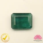 Certified Natural Emerald 6.29 Carat, 6.99 Ratti (असली पन्ना जाम्बिया) Zambian - Image 2