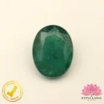 Certified Natural Emerald 7.31 Carat, 8.12 Ratti (असली पन्ना जाम्बिया) Zambian