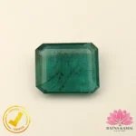 Certified Natural Emerald 7.71 Carat, 8.56 Ratti (असली पन्ना जाम्बिया) Zambian