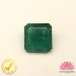 Certified Natural Emerald 7.22 Carat, 8.02 Ratti (असली पन्ना जाम्बिया) Zambian - Image 2