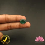 Certified Natural Emerald 7.47 Carat, 8.30 Ratti (असली पन्ना जाम्बिया) Zambian - Image 5