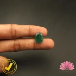Certified Natural Emerald 7.31 Carat, 8.12 Ratti (असली पन्ना जाम्बिया) Zambian - Image 5