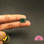 Certified Natural Emerald 7.71 Carat, 8.56 Ratti (असली पन्ना जाम्बिया) Zambian - Image 5