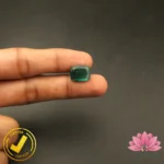 Certified Natural Emerald 7.54 Carat, 8.37 Ratti (असली पन्ना जाम्बिया) Zambian - Image 5