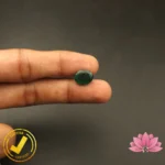 Certified Natural Emerald 4.72 Carat, 5.24 Ratti (असली पन्ना जाम्बिया) Zambian - Image 5