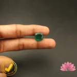 Certified Natural Emerald 9.88 Carat, 10.98 Ratti (असली पन्ना जाम्बिया) Zambian - Image 5